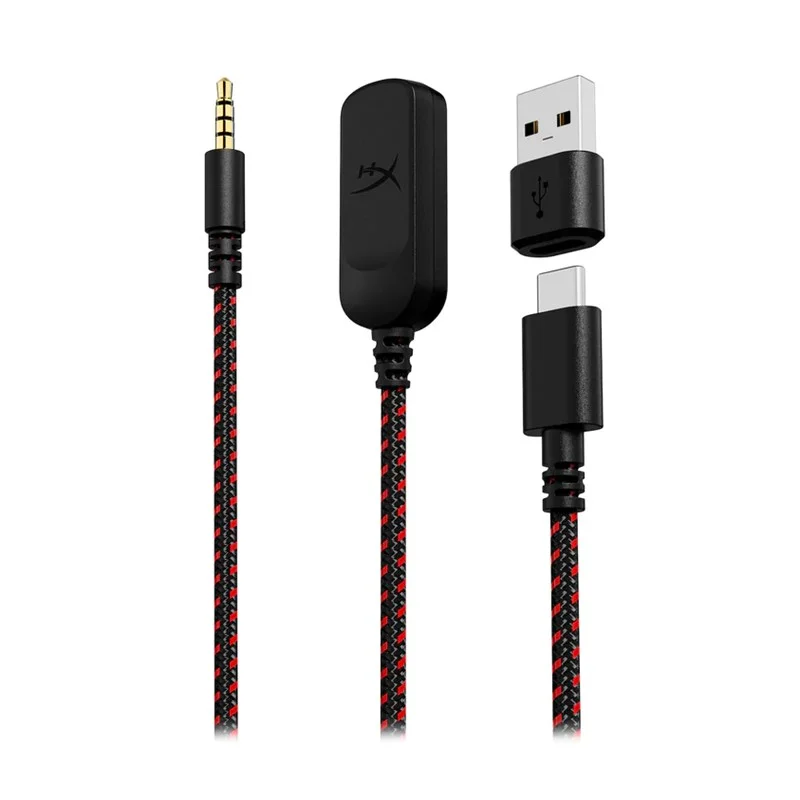 HyperX Cloud III DTS Headphone:X Spatial Audio Wired Gaming Headset for PC, PS5, PS4, Xbox One, Switch - Black/Red - Image 4