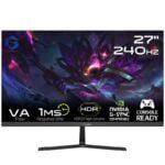 GAMEON Esports Series GOESP27240VA 27" FHD VA, 240Hz, 1ms, HDMI 2.1 Gaming Monitor (Adaptive Sync and G-Sync Compatible)