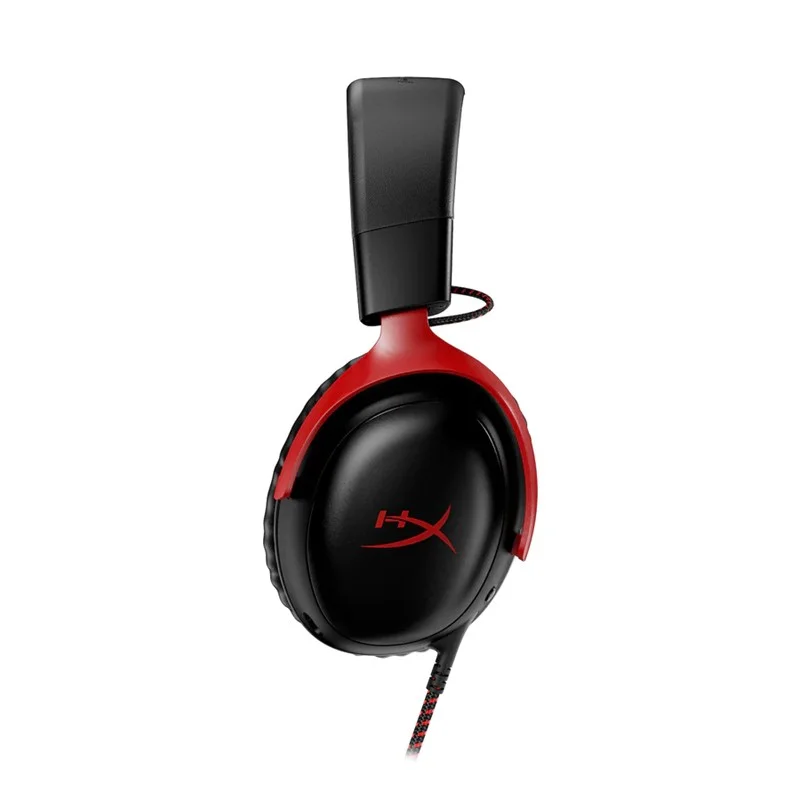 HyperX Cloud III DTS Headphone:X Spatial Audio Wired Gaming Headset for PC, PS5, PS4, Xbox One, Switch - Black/Red - Image 2