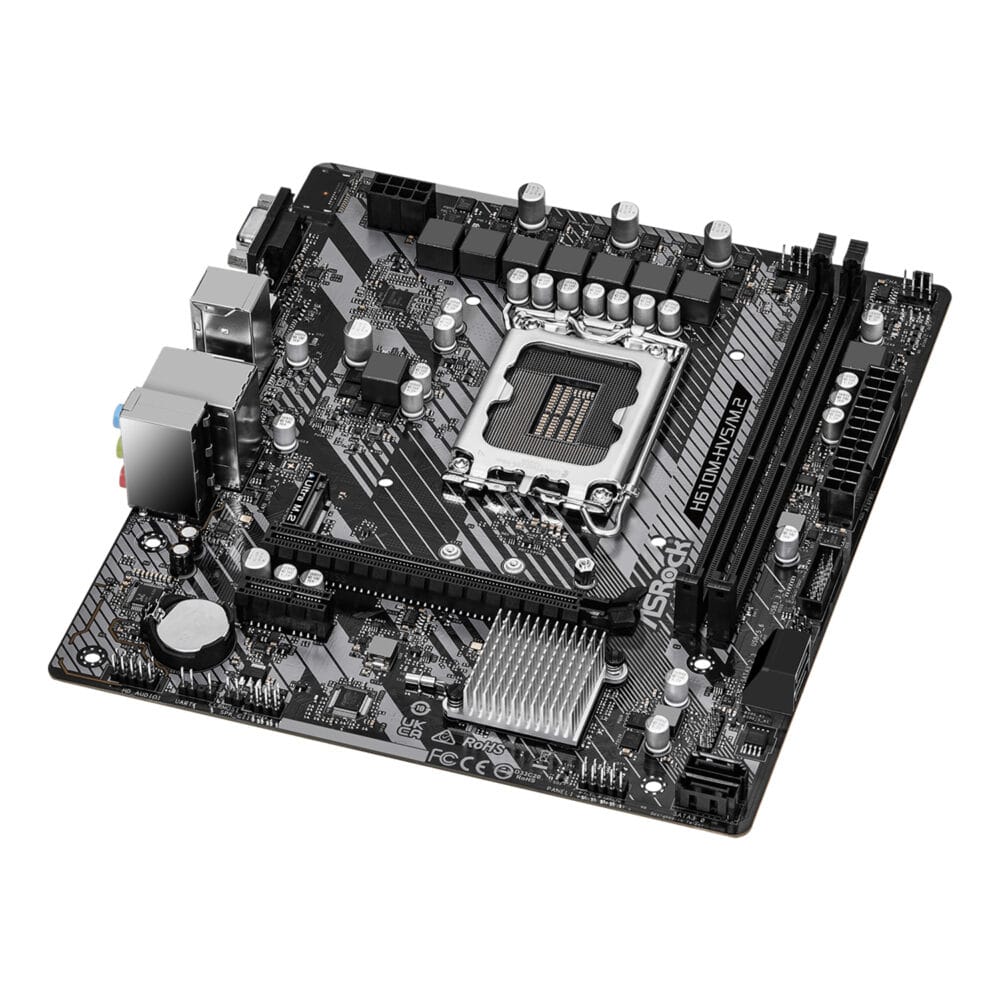 ASRock Intel H610M-HVS/M.2 R2.0 MotherBoard - Image 3