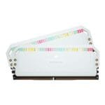 CORSAIR ICUE DOMINATOR PLATINUM RGB 32GB (2X16GB) DDR5 DRAM 5600MHZ C36 MEMORY KIT - WHITE