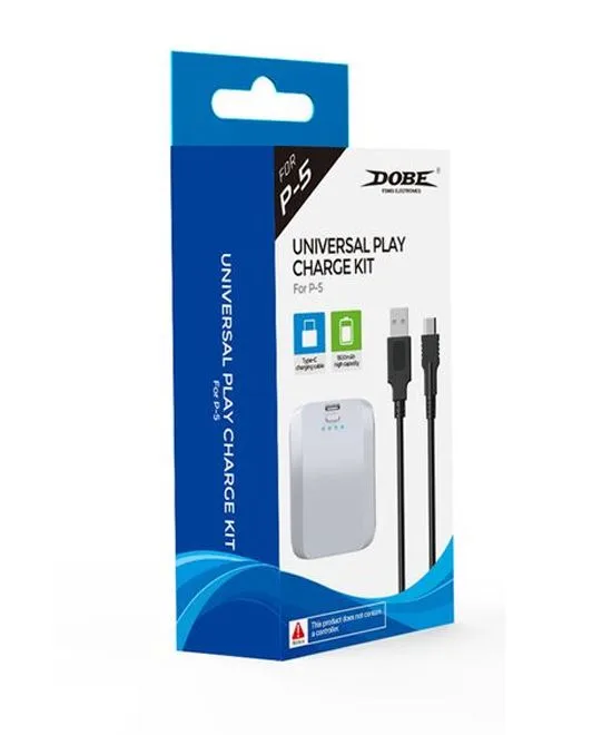 DOBE BATTERY PACK FOR PS5 - WHITE - Image 3