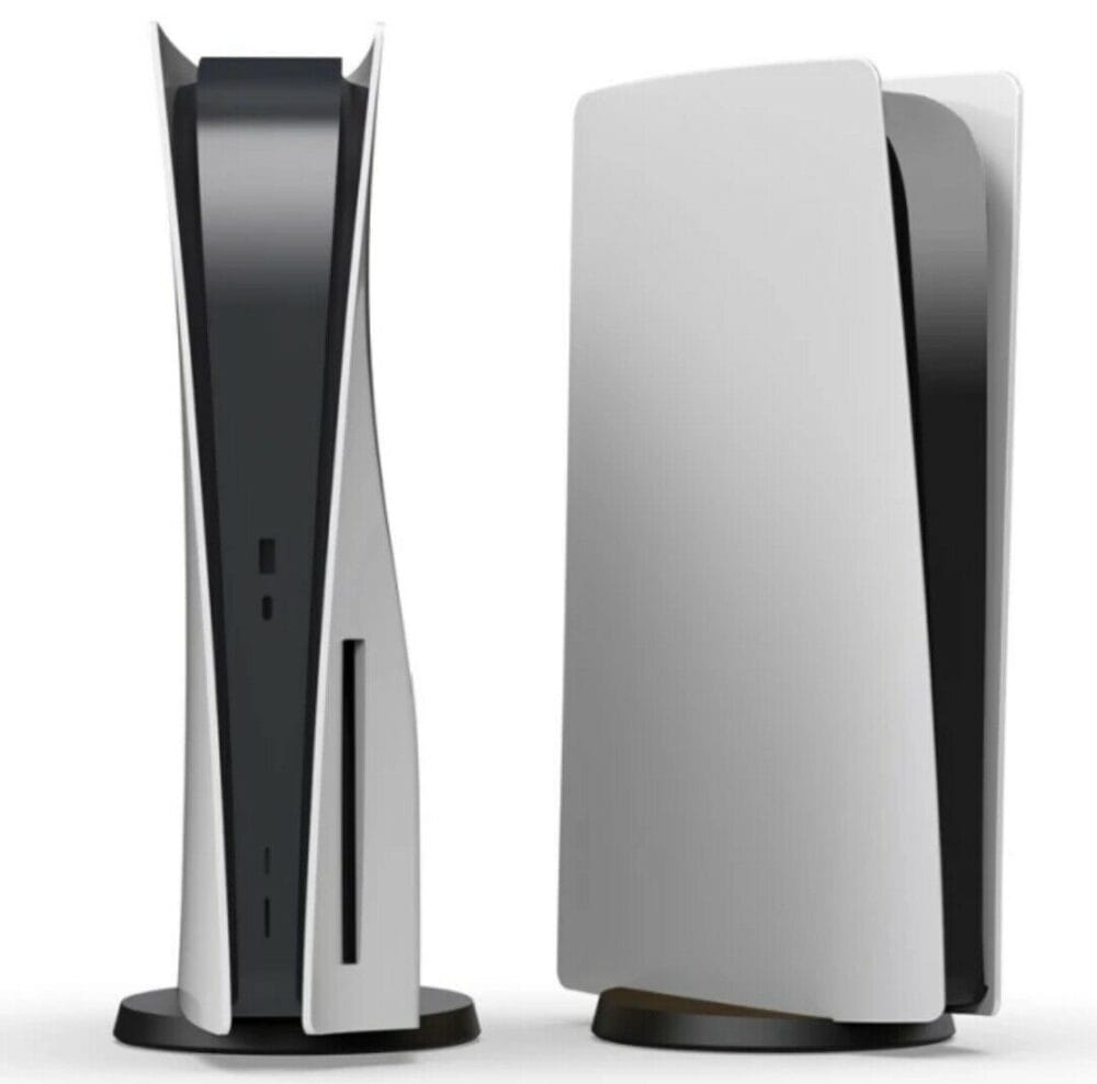 PS5 GAME CONSOLE REPLACEMENT SHELL HOST PROTECTION - SILVER