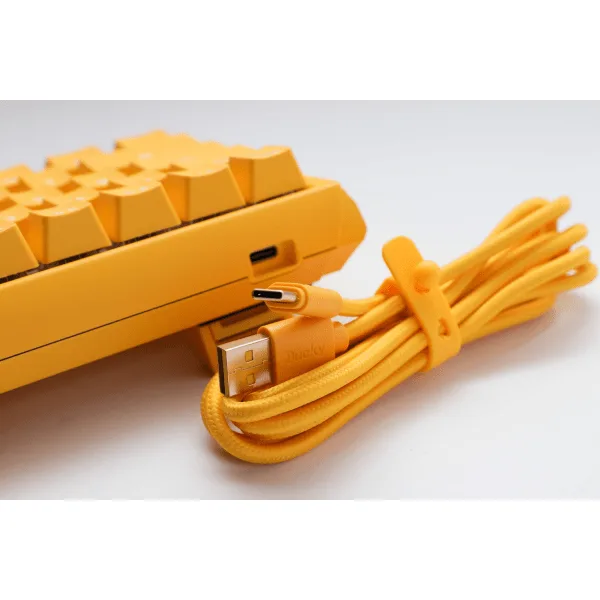 Ducky One 3 Yellow Ducky SF 65% Cherry Red Key US - Image 2