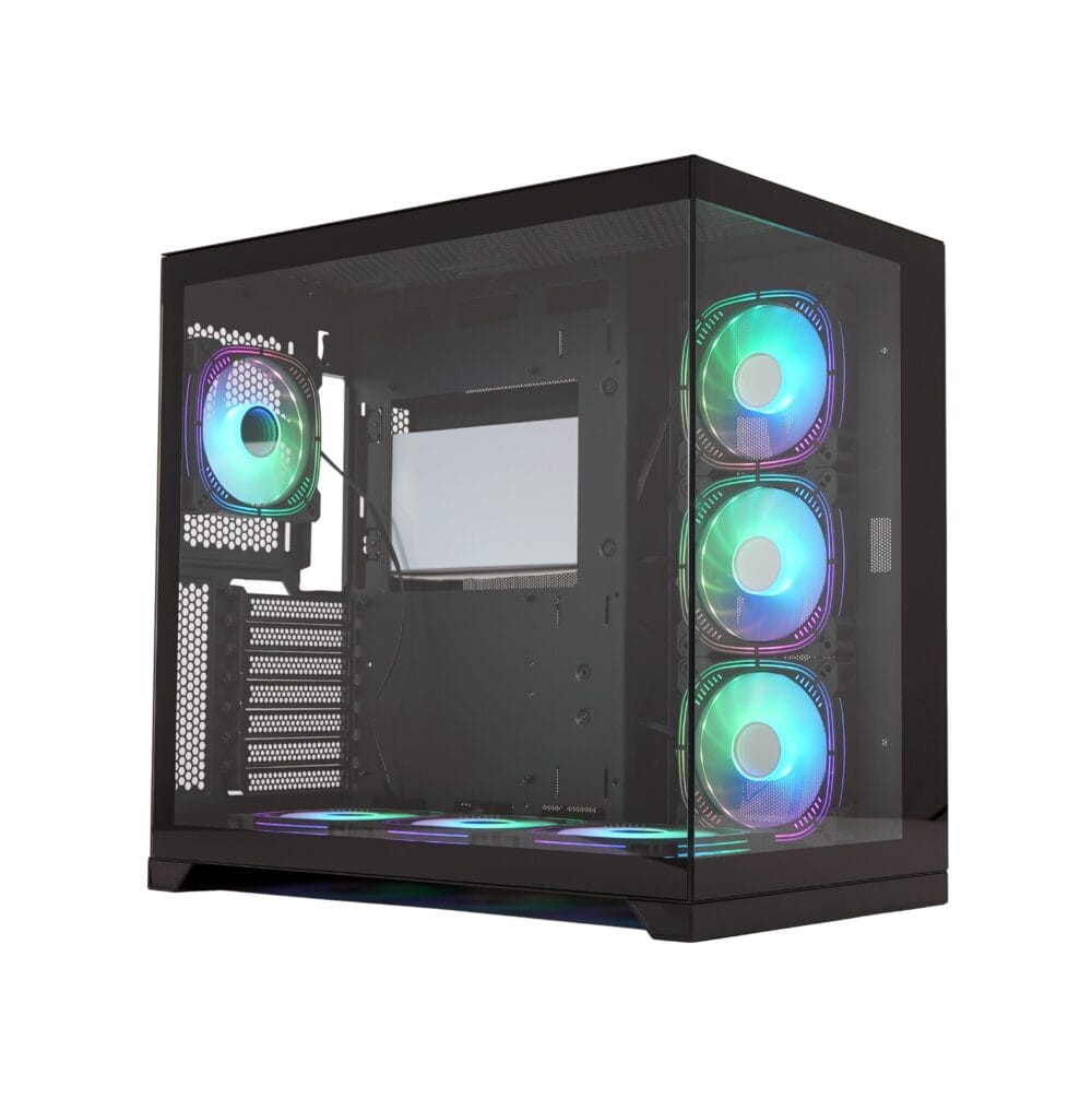 ⁦i7 GAMING PC, i7-14700F , Rtx 4070 Super 12GB, ,WINDOWS 11 PRO- Black⁩ - الصورة ⁦2⁩