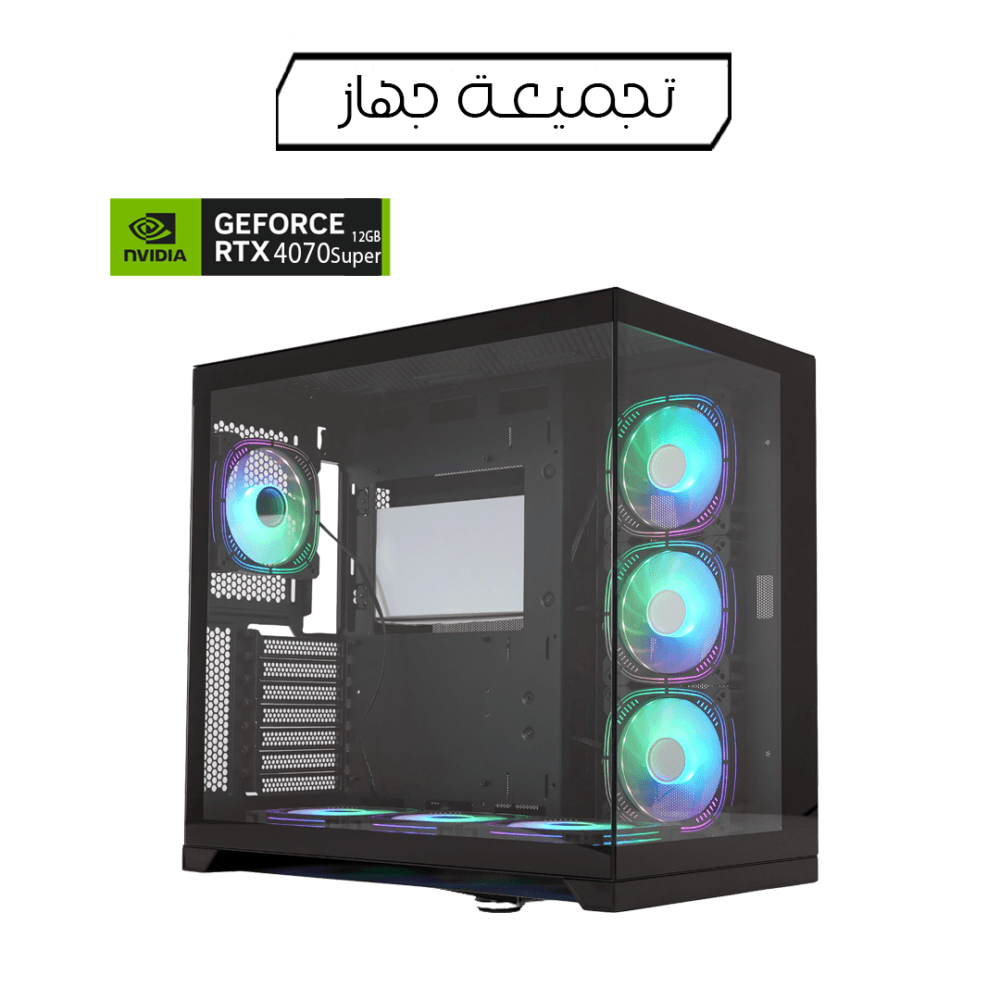 i7 GAMING PC, i7-14700F , Rtx 4070 Super 12GB, ,WINDOWS 11 PRO- Black
