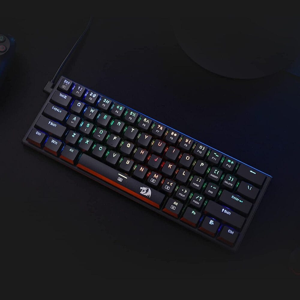 Redragon K614 Anivia RGB Mechanical Gaming Keyboard – Low Profile Red Switch (Black) - Image 12