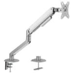 Twisted Minds Single Monitor Economical Spring Arm - White (Fit Screen Size 17"-32") (Supports Curve Screen)