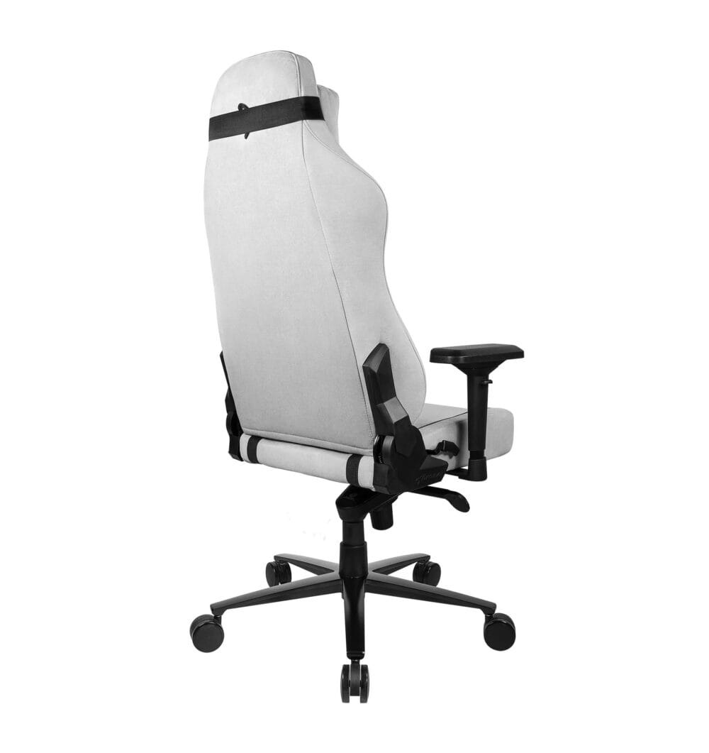 Arozzi Vernazza Supersoft™ Fabric - Light Grey - Image 3
