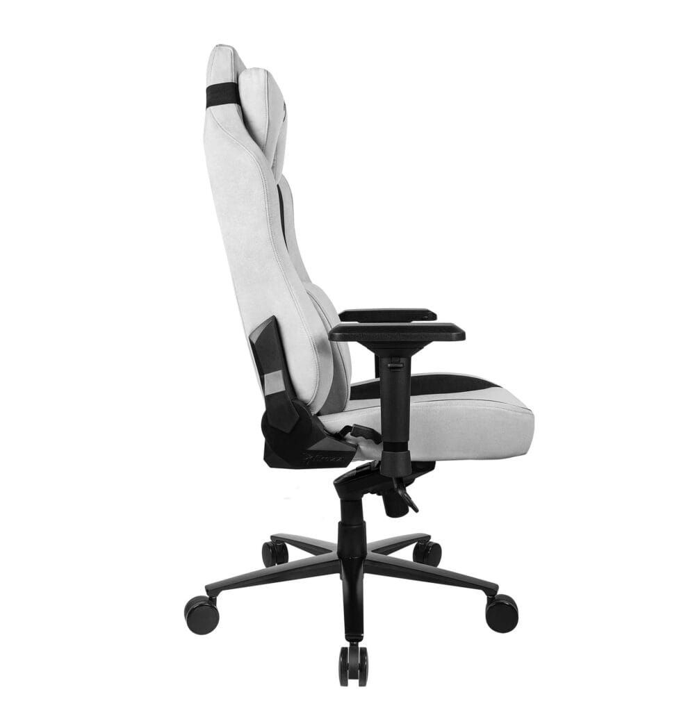 Arozzi Vernazza Supersoft™ Fabric - Light Grey - Image 6