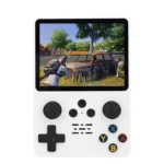 R35S Retro Handheld Video Game Console 3.5 Inch 64GB - White