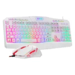 REDRAGON S101 PC GAMING KEYBOARD AND MOUSE COMBO - WHITE