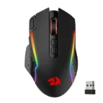 REDRAGON TAIPAN PRO WIRED & WIRELESS GAMING MOUSE - BLACK (M810RGB-PRO)