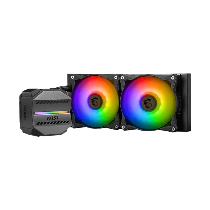 MSI MAG CoreLiquid M240 ARGB CPU Liquid Cooler Intel LGA1700 & AMD AM5 Socket Compatible - Black - Image 4
