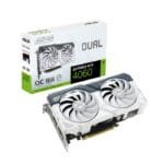 Asus Dual GeForce RTX 4060 White OC Edition 8GB GDDR6 Graphic Card
