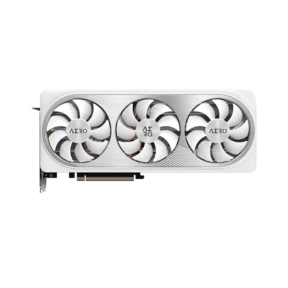 ⁦Gigabyte GeForce RTX 4070 SUPER AERO OC 12GB White Edition GDDR6X Graphics Card⁩ - الصورة ⁦4⁩