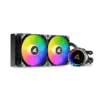 Sharkoon S80 240MM Radiator All-In-One Water Cooling With Addressable RGB illumination Liquid Cooler