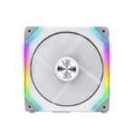 LIAN LI UNI FAN SL120 RGB Revolutionized Daisy-Chain ARGB Fan - White