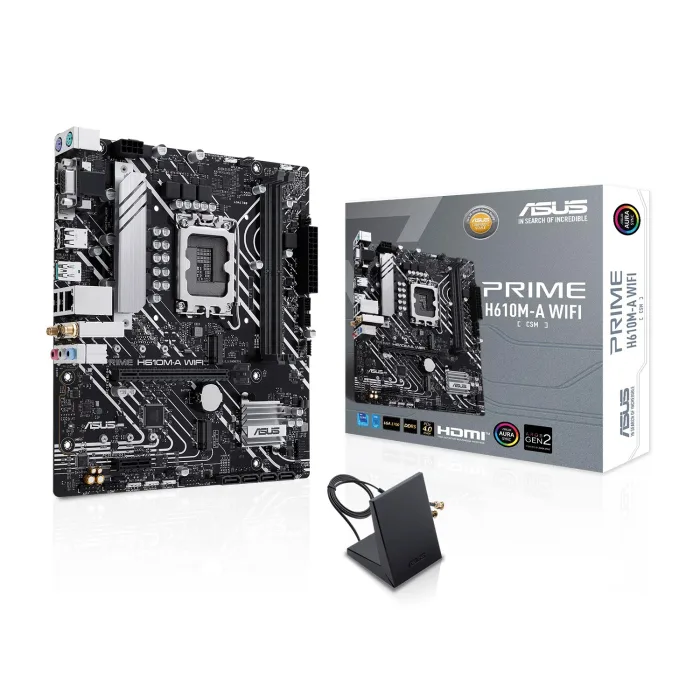 Asus Intel Prime H610M-A Wifi DDR5 Gaming MotherBoard