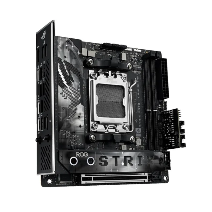 Asus Rog Strix X870-I Wifi 7 Ai Ready PCIe 5.0 DDR5 AM5 for AMD Ryzen Gaming MotherBoard - Image 3