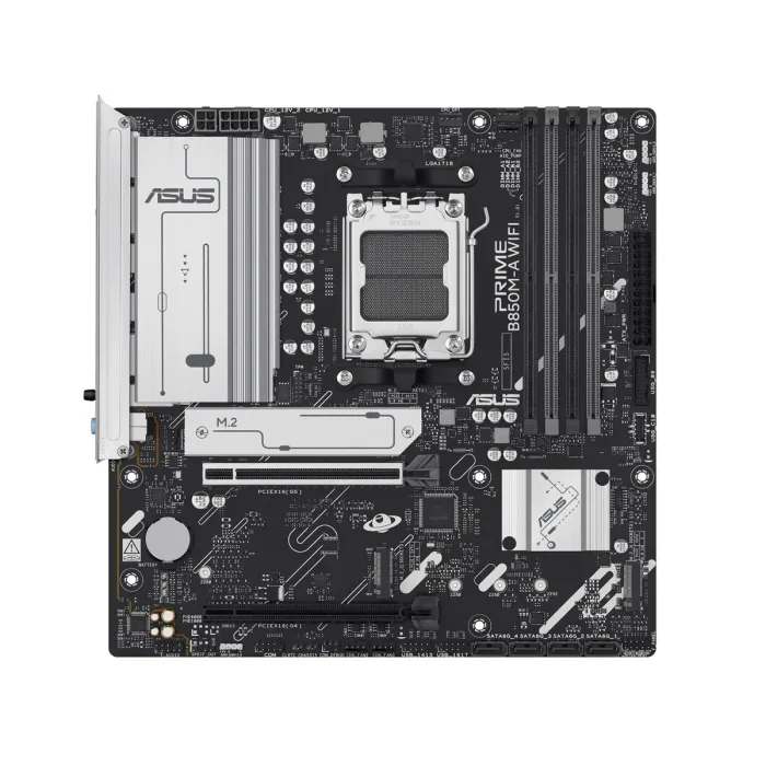Asus Prime B850M-A Wifi 6E PCIe 5.0 Ai PC Ready AMD Gaming MotherBoard - Image 3