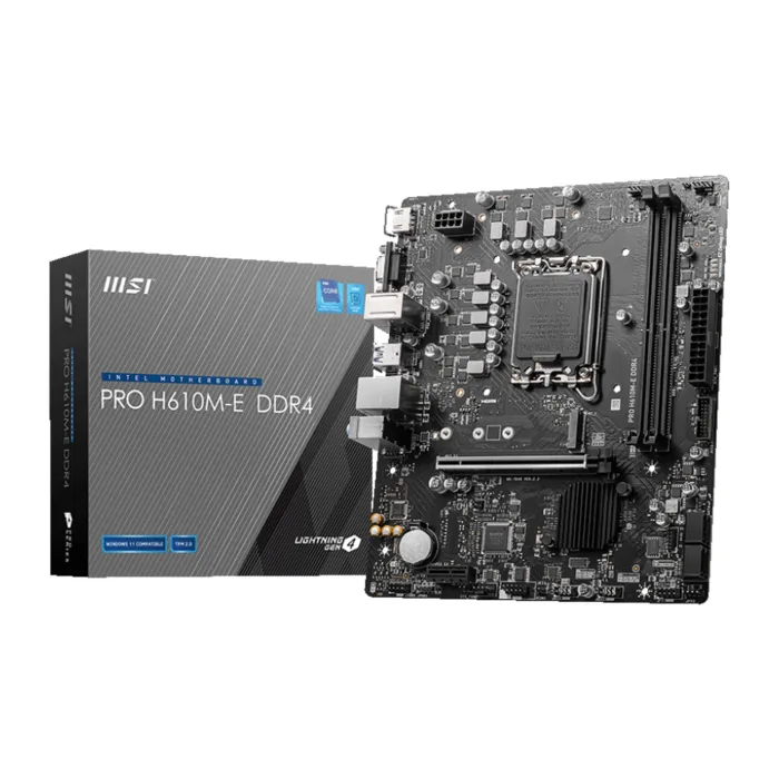 MSI Intel Pro H610M-E D4 Motherboard