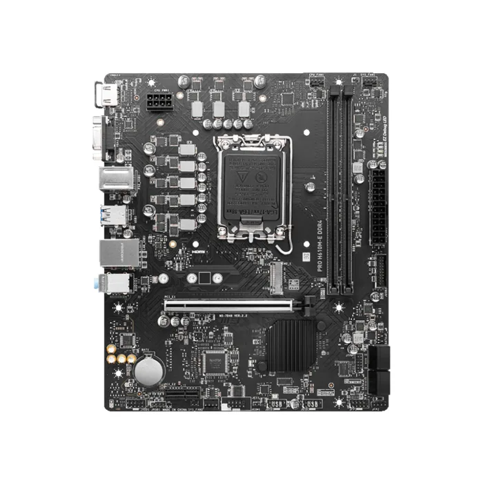 MSI Intel Pro H610M-E D4 Motherboard - Image 2
