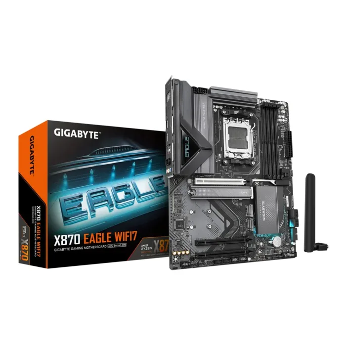 GigaByte X870 Eagle Wifi7 AMD Ryzen DDR5 Gaming Motherboard