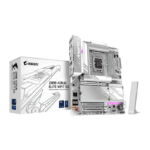 Gigabyte Intel Core Ultra Z890 Aorus Elite Wifi 7 Ice DDR5 Gaming Motherboard
