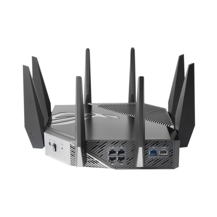 Asus ROG Rapture GT-AXE11000 Tri-band WiFi 6E, Gaming router, 6GHz band, 2.5G WAN/LAN port, PS5 Compatible - Image 2