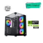 Gaming PC Ryzen 5-9600X Processor, B650 Motherboard, 16GB DDR5 RAM, 1TB NVMe SSD, RTX 5060 8GB VGA, 750 WATT PSU, L240 Liquid Cooler, Xigmatek Aqua Compact ATX MID Tower Case 4x ARGB Fans, USB WIFI Adapter, Windows 11 Pro (License)