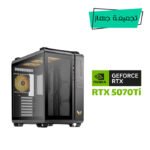 Gaming PC AMD Ryzen 7 7800X 3D Processor,ASUS Prime X870-P WiFi Motherboard,32GB RAM DDR5 (6000),2TB SSD NVME (6000),RTX 5070Ti 16GB VGA,1000 WATT PSU GOLD,Gameon Kraken Series L360 LCD Screen Liquid Cooler, Asus TUF GT502 PLUS Mid Tower Case,Win 11 Pro