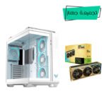 AMD RYZEN 7-9800X3D,ASUS ROG STRIX X870-A WI-FI7,64GB D5 RAM,2TB SSD GEN-5,ASUS RTX 5080 Dhahab Edition 16GB,ASUS ROG STRIX 1000 WATT PSU White,ASUS PRIME L360 Liquid Cooler White,Asus TUF Gaming GT502 Case White,ASUS TUF 3x Fans White,Win 11 Pro License