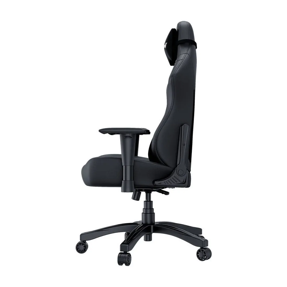 Anda Seat LUNA Series Large Gaming Chair Includes Adjustable Lumbar & Headrest Pillows - Black/Blue( Installation not included ) - Image 3